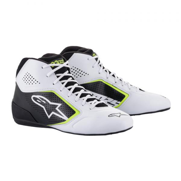 Alpinestars Schuhe Tech 1-K START schwarz/weiß/neongelb Gr. 40